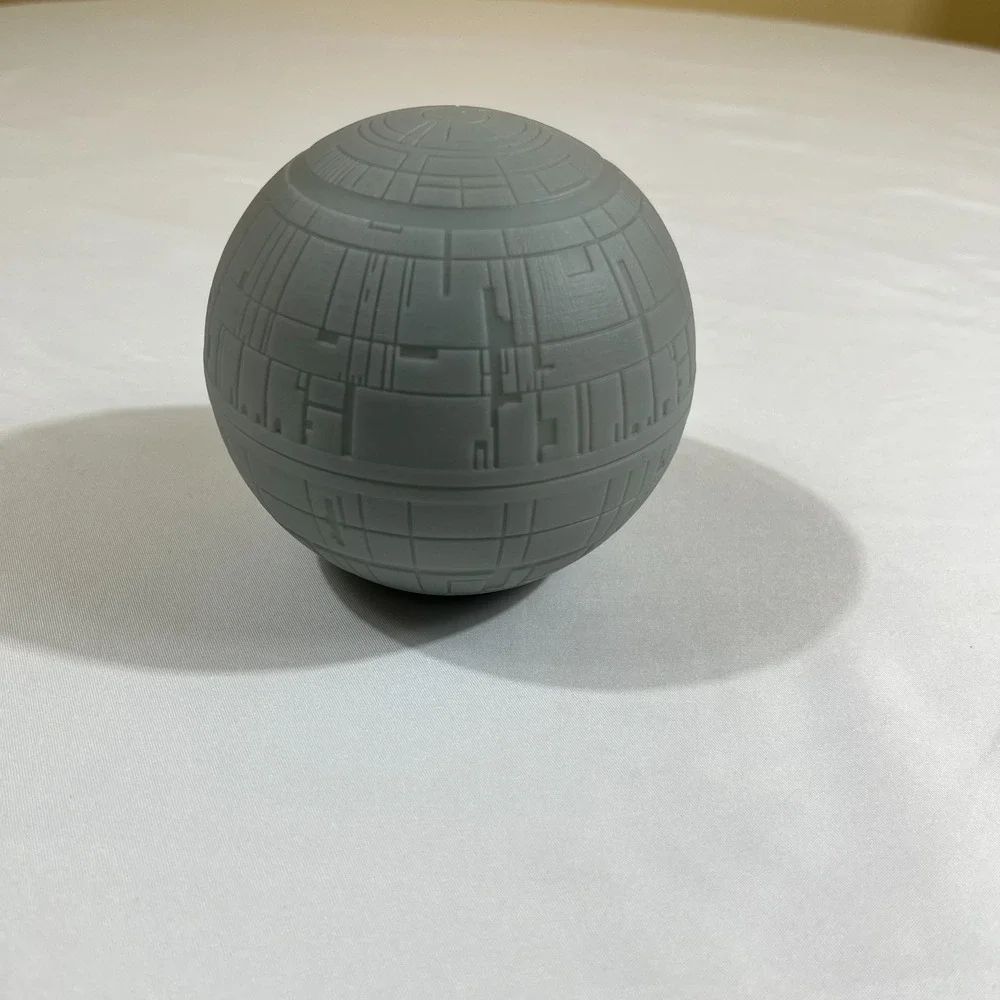 Star Wars Death Star Grey Mood Light Desk Decor Figure 4in Lucasfilm